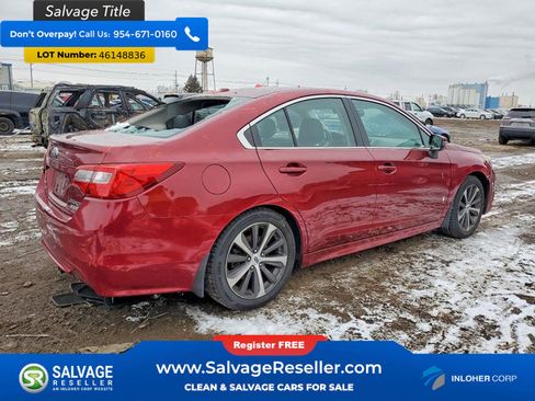 Used 2015 Subaru Legacy 2.5i Limited w/ Popular Package #4 AWD/4WD image 4