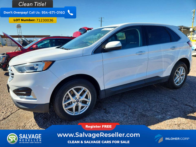 Used 2022 Ford Edge SEL AWD/4WD image 1