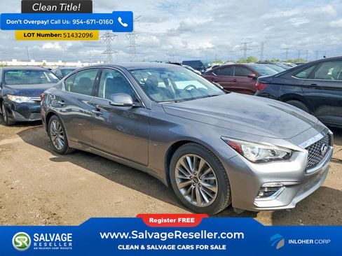 Used 2019 INFINITI Q50 Luxe w/ Essential Package (3.0T Luxe) AWD/4WD image 5