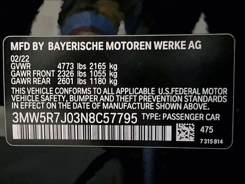 Used 2022 BMW 330i xDrive Sedan w/ Premium Package 2 AWD/4WD image 33