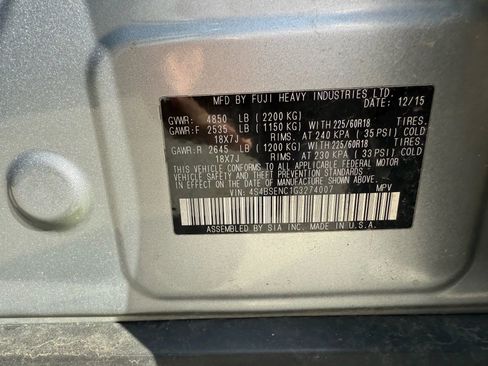 Used 2016 Subaru Outback 3.6R Limited image 17