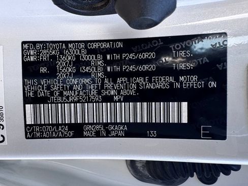 Used 2015 Toyota 4Runner Limited AWD/4WD image 46