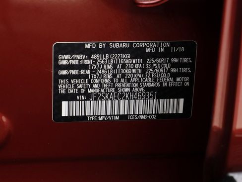 Used 2019 Subaru Forester Premium w/ All-Weather Package image 24