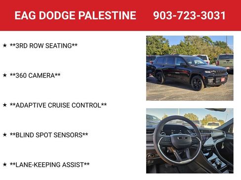 New 2025 Jeep Grand Cherokee L Limited AWD/4WD image 8