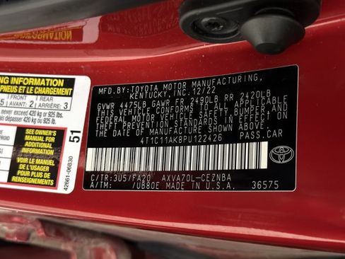 Used 2023 Toyota Camry LE FWD image 11