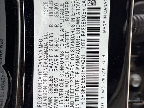 Used 2026 Honda Civic Si image 11