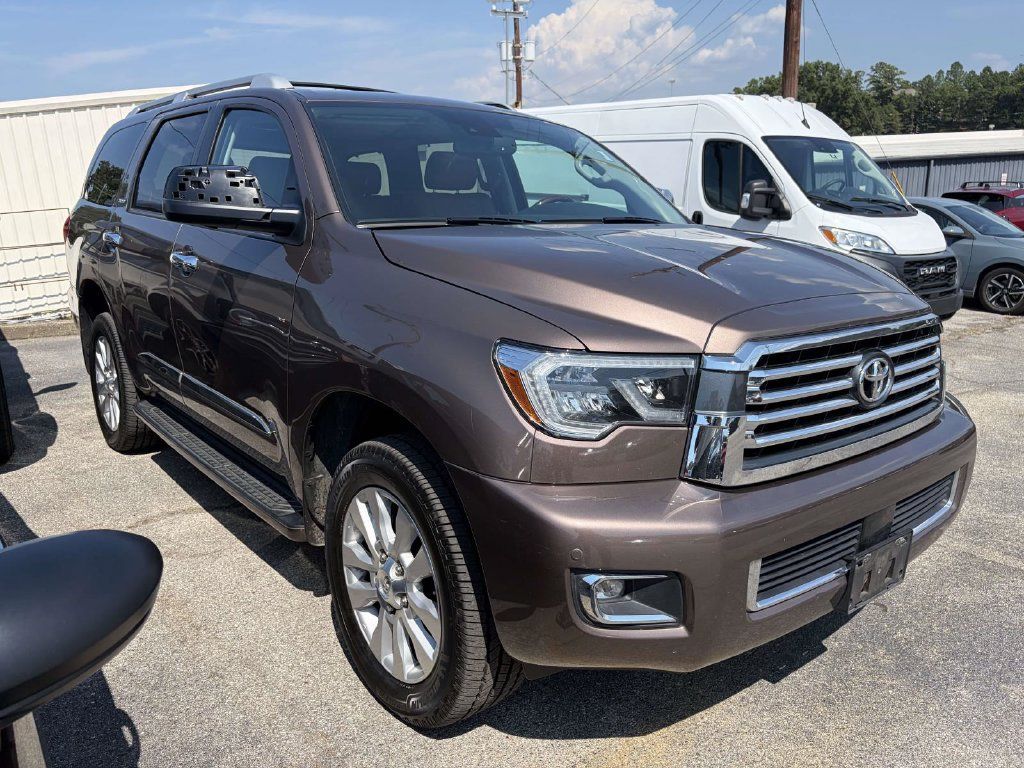 Used 2018 Toyota Sequoia Platinum w/ Carpet Cargo Mat Package AWD/4WD image 1