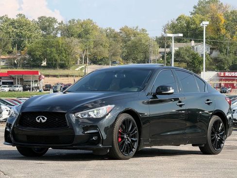Used 2021 INFINITI Q50 Red Sport 400 w/ Cargo Package image 8