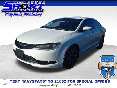 Used 2015 Chrysler 200 S w/ Navigation & Sound Group I