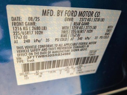 New 2025 Ford Maverick XLT image 17