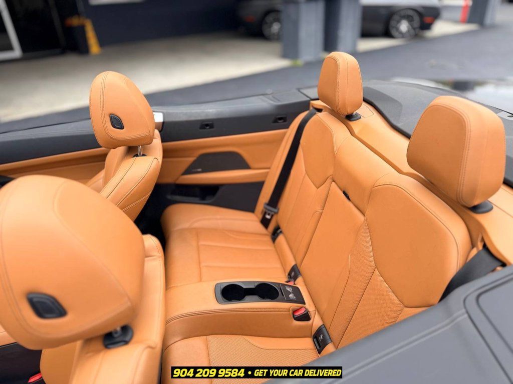 Used 2022 BMW 430i Convertible w/ M Sport Package RWD image 18
