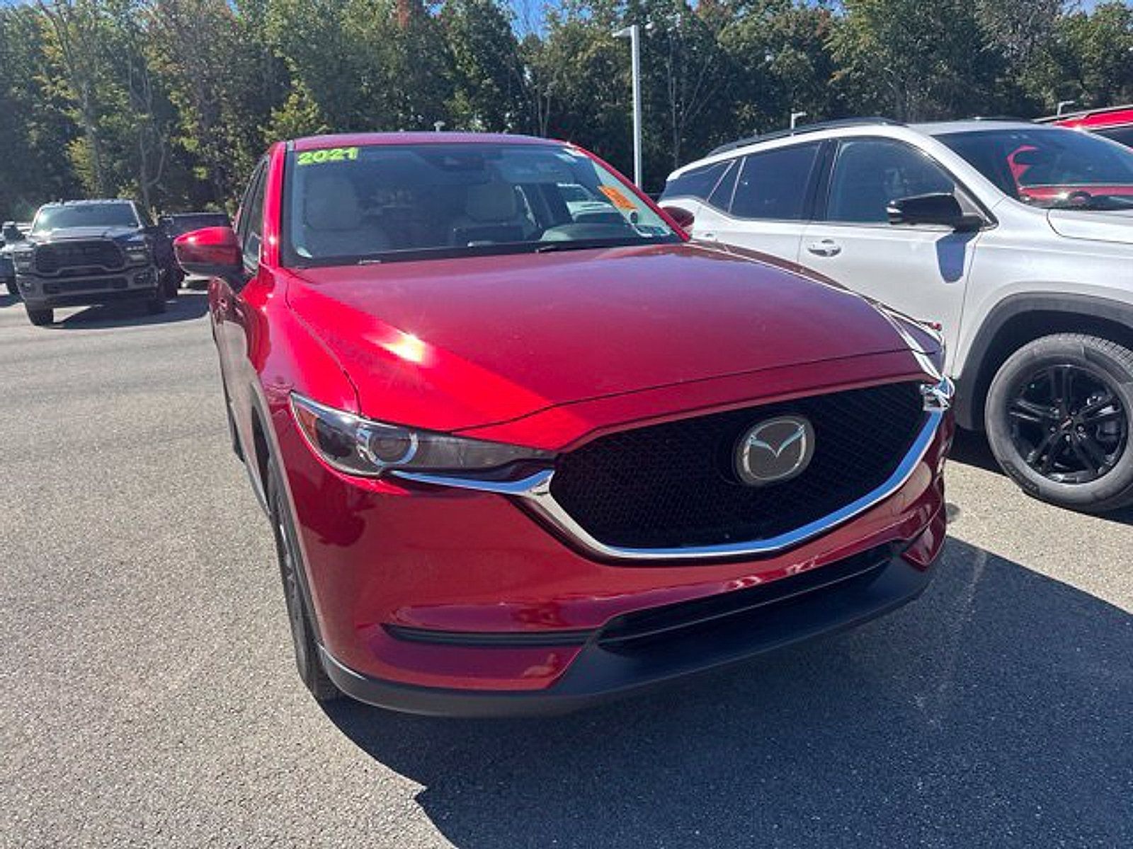 Used 2021 MAZDA CX-5 Touring w/ Touring Preferred SV Package AWD/4WD image 4