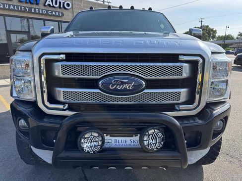 Used 2015 Ford F350 Platinum w/ FX4 Off-Road Package AWD/4WD image 2