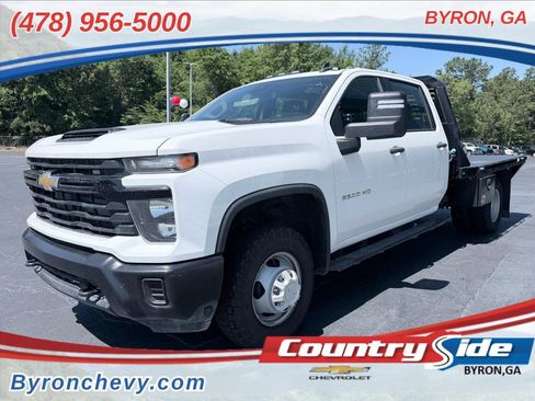 Used 2024 Chevrolet Silverado 3500 W/T w/ Snow Plow Prep Package AWD/4WD image 1