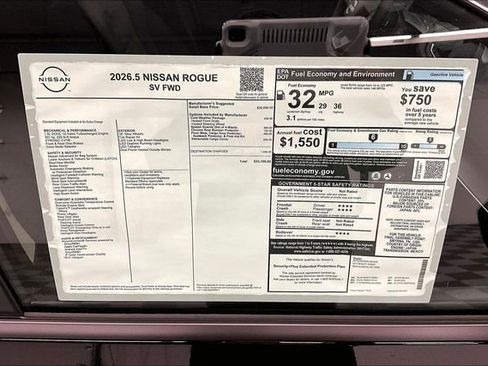 New 2026 Nissan Rogue SV image 38