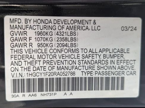 Used 2024 Honda Accord LX image 27