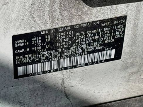 Certified 2025 Subaru Outback Premium w/ Popular Package #1 AWD/4WD image 34