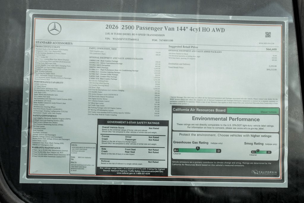 Used 2026 Mercedes-Benz Sprinter 2500 image 25