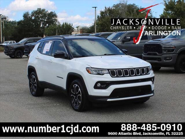 Certified 2023 Jeep Compass Limited AWD/4WD image 1