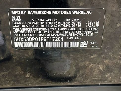 Used 2023 BMW X3 xDrive30i w/ Premium Package AWD/4WD image 35