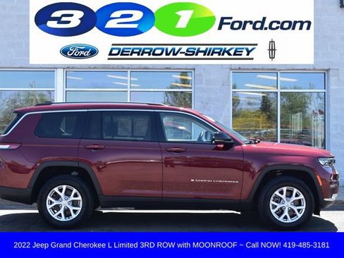 Used 2022 Jeep Grand Cherokee L Limited AWD/4WD image 3