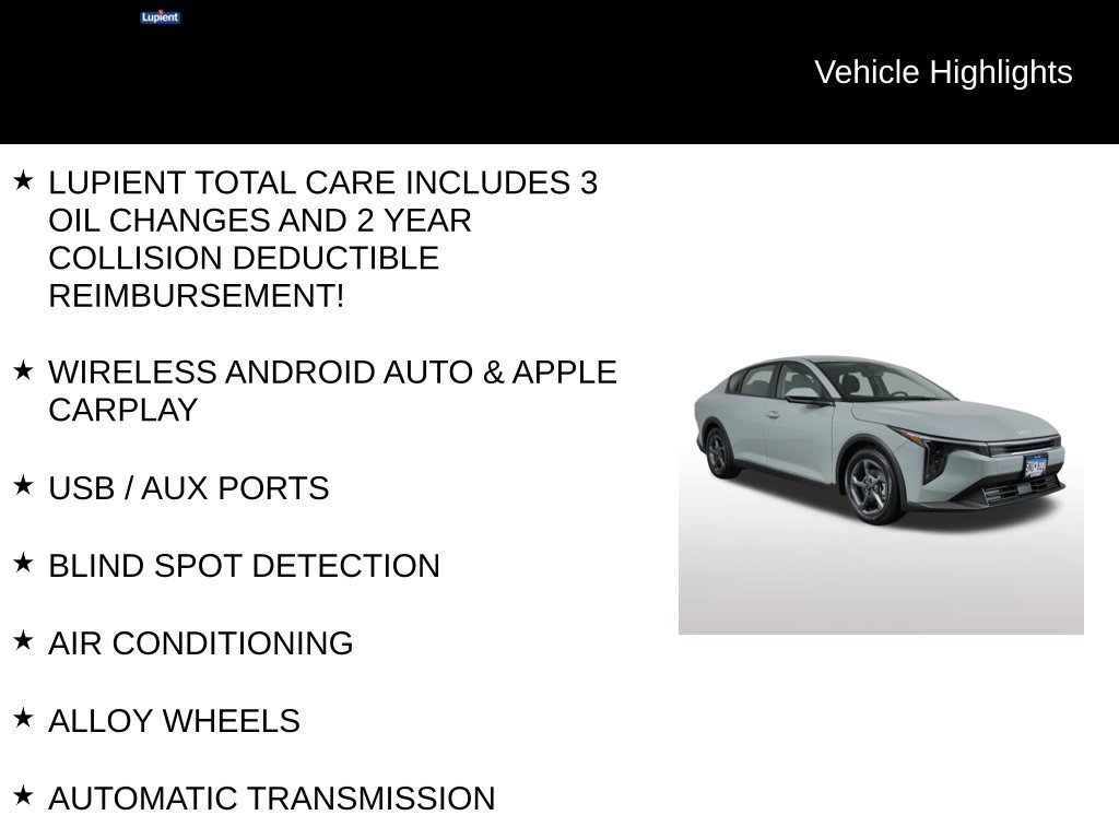 Used 2025 Kia K4 FWD image 8