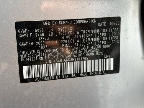 Used 2024 Subaru Outback Limited XT AWD/4WD image 17