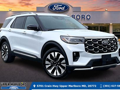 Certified 2025 Ford Explorer Platinum w/ LUX Leather Package