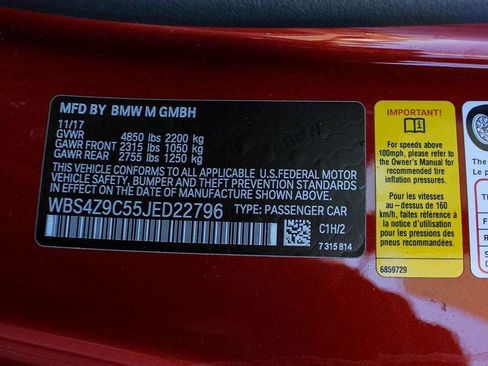 Used 2018 BMW M4 Convertible image 51