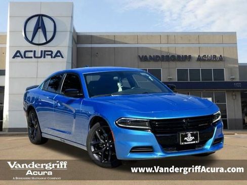 Used 2023 Dodge Charger SXT w/ Blacktop Package RWD image 1