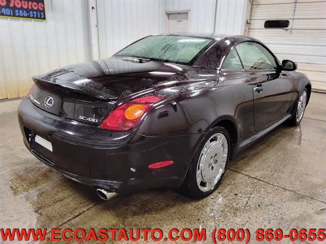 Used 2002 Lexus SC 430 Convertible RWD image 3