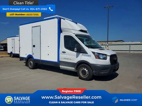 Used 2022 Ford Transit 350 w/ Upfitter Package RWD image 1