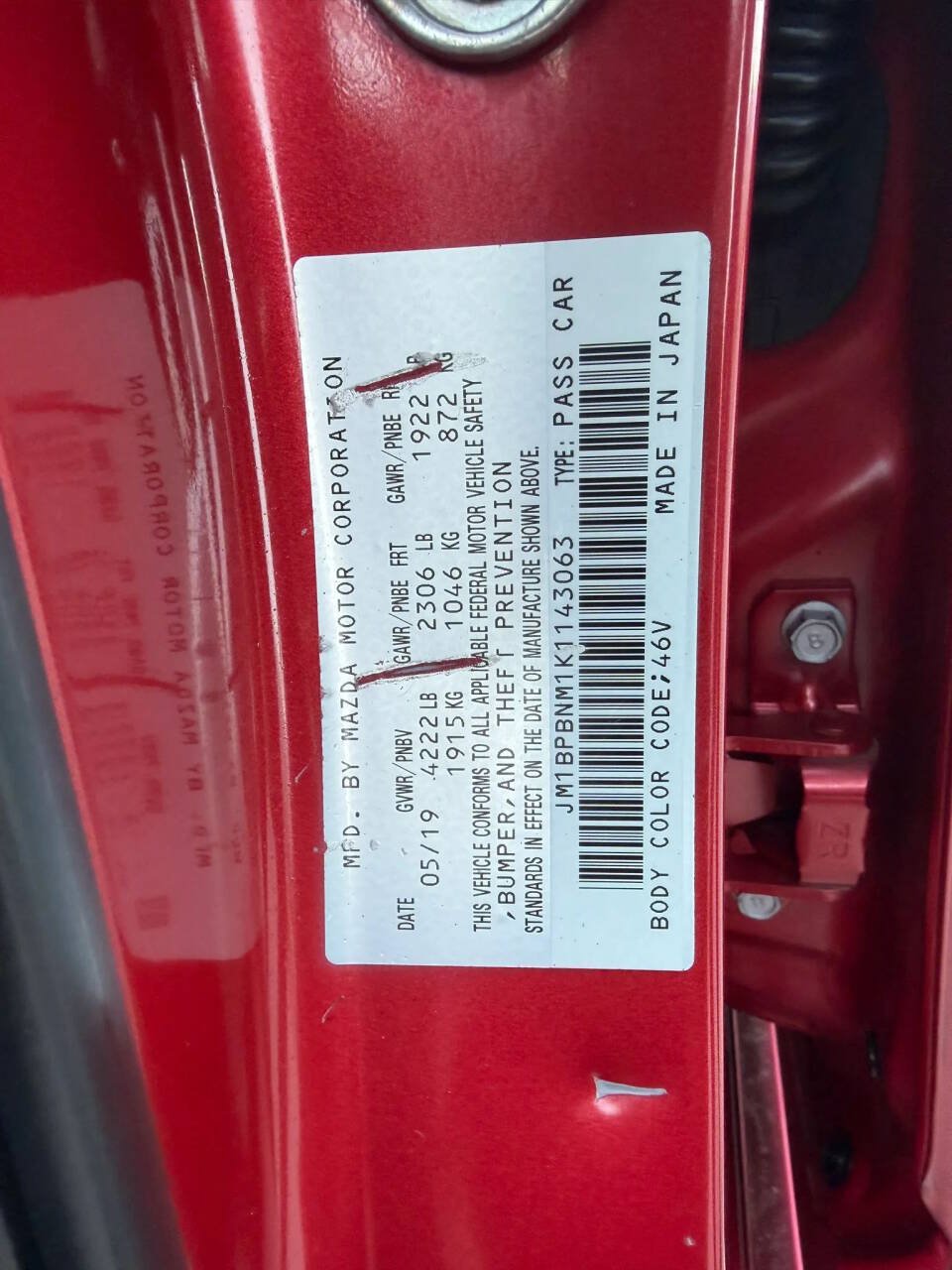 Used 2019 MAZDA MAZDA3 AWD Hatchback w/ Premium Pkg image 29
