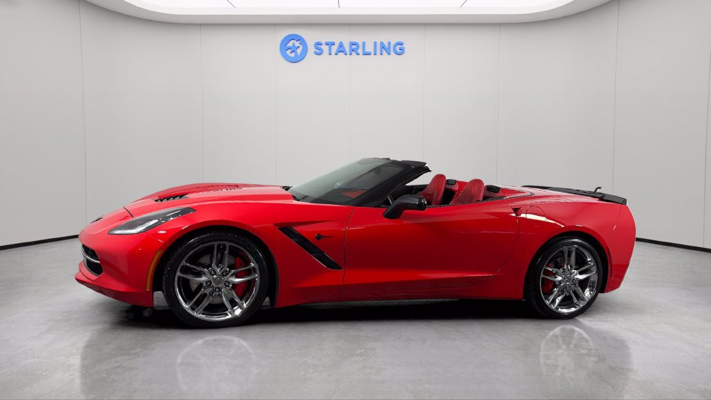 Certified 2015 Chevrolet Corvette Stingray Convertible w/ 3LT Preferred Equipment Group RWD image 4