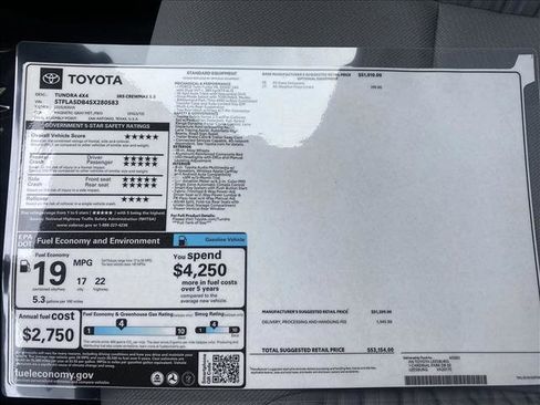 New 2025 Toyota Tundra SR5 AWD/4WD image 17