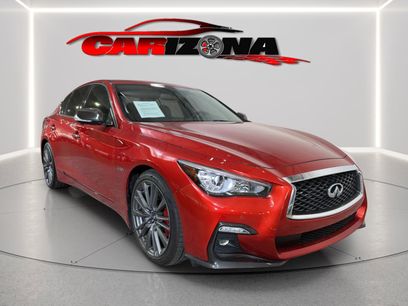 Used 2019 INFINITI Q50 Red Sport 400 w/ Sensory Package