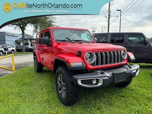 Used 2025 Jeep Wrangler Unlimited Sahara AWD/4WD image 1