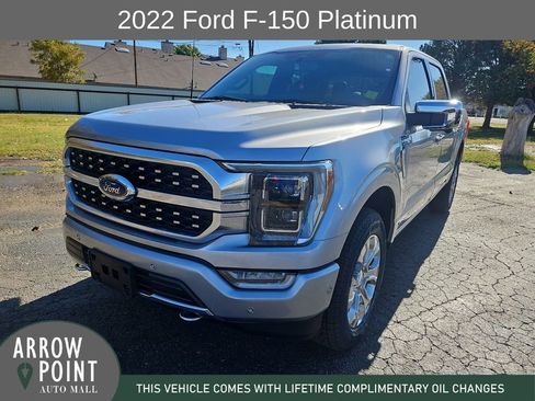 Used 2022 Ford F150 Platinum w/ Equipment Group 701A High image 4