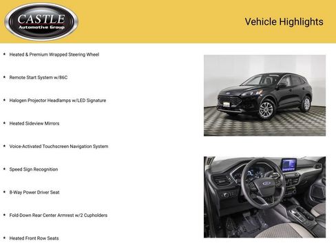 Used 2022 Ford Escape SE w/ Convenience Package AWD/4WD image 8
