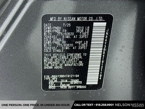 New 2026 Nissan Armada SL w/ Captain's Chari Seat Package image 34