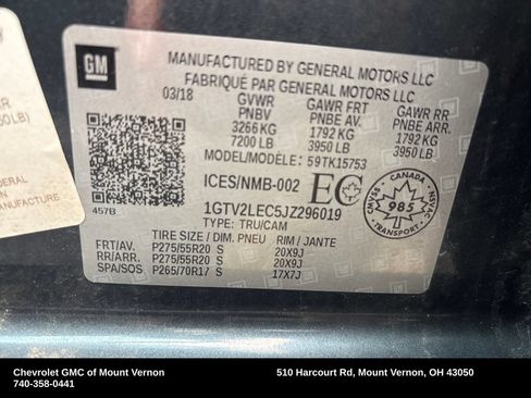 Used 2018 GMC Sierra 1500 4x4 Double Cab w/ Elevation Edition image 29