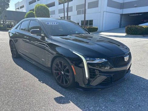 Used 2023 Cadillac CT4 V Blackwing w/ Driver Assist Package RWD image 1