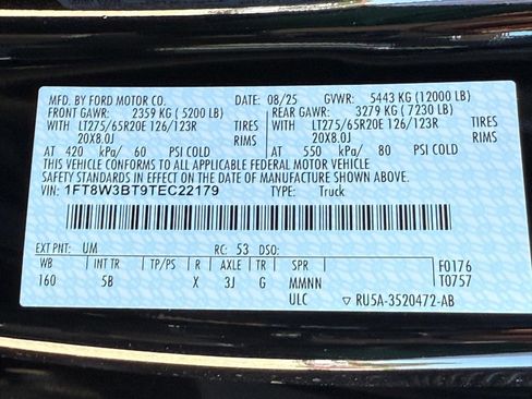 New 2026 Ford F350 Lariat w/ Black Appearance Package image 26