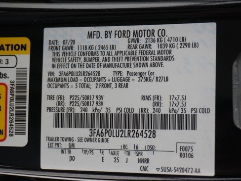 Used 2020 Ford Fusion SE image 26