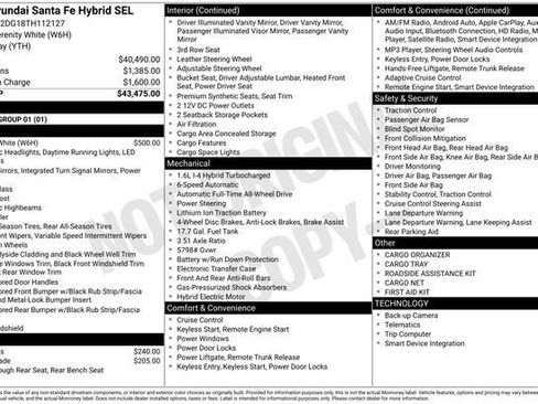 New 2026 Hyundai Santa Fe SEL image 24