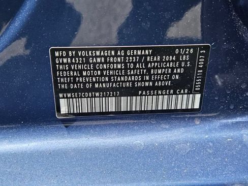 New 2026 Volkswagen GTI SE FWD image 17