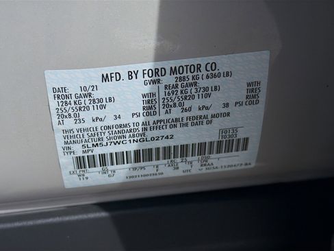 Used 2022 Lincoln Aviator Reserve RWD image 39