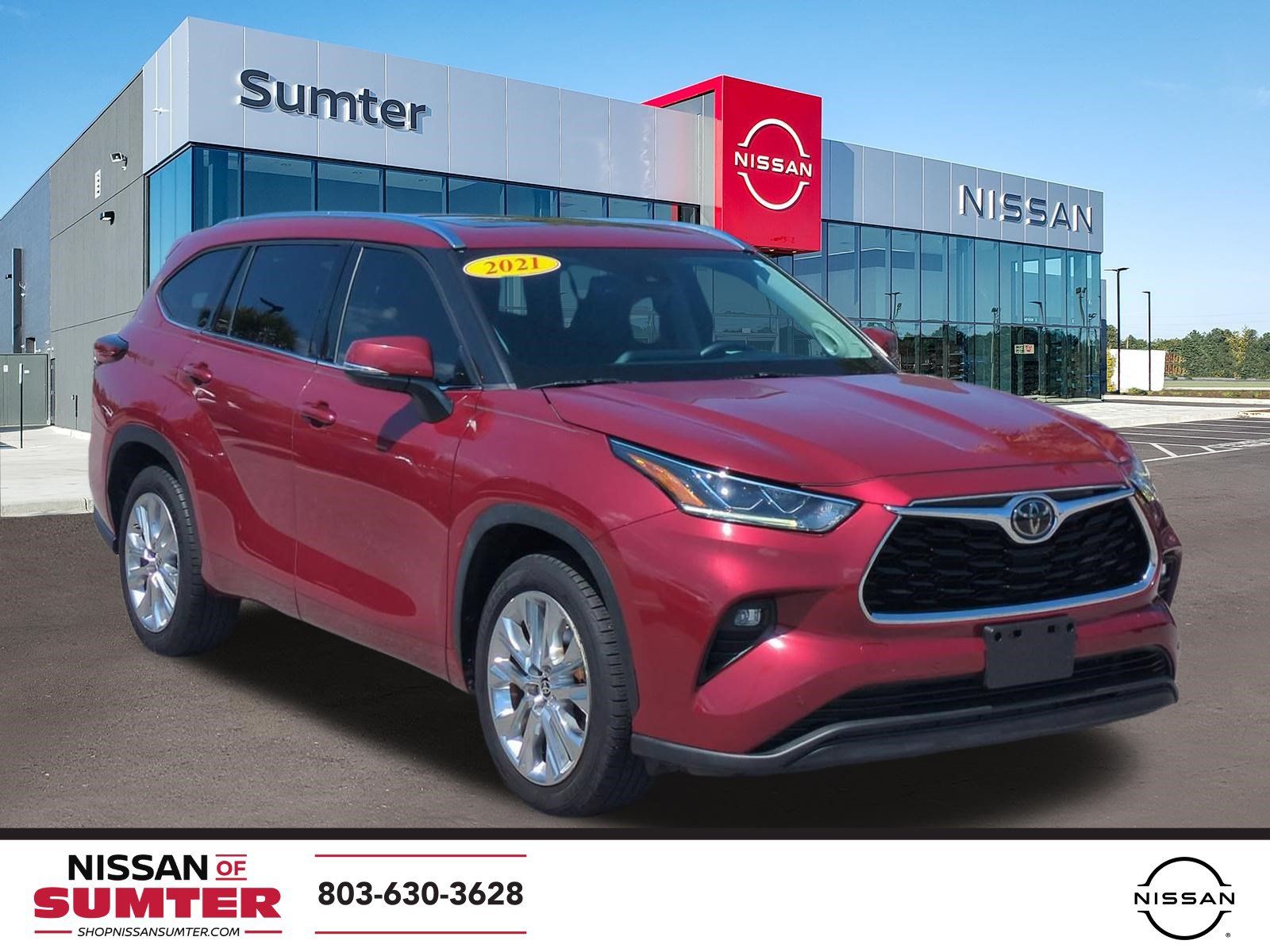 Used 2021 Toyota Highlander Limited FWD image 1