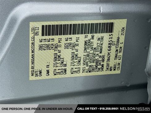 Certified 2023 Nissan Rogue SV w/ SV Premium Package image 32