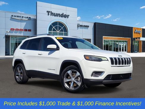 Used 2020 Jeep Cherokee Limited w/ Technology Group AWD/4WD image 1